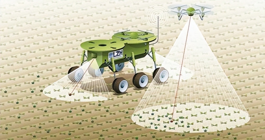 国外小伙自制高性能无人机,激光除草机器人