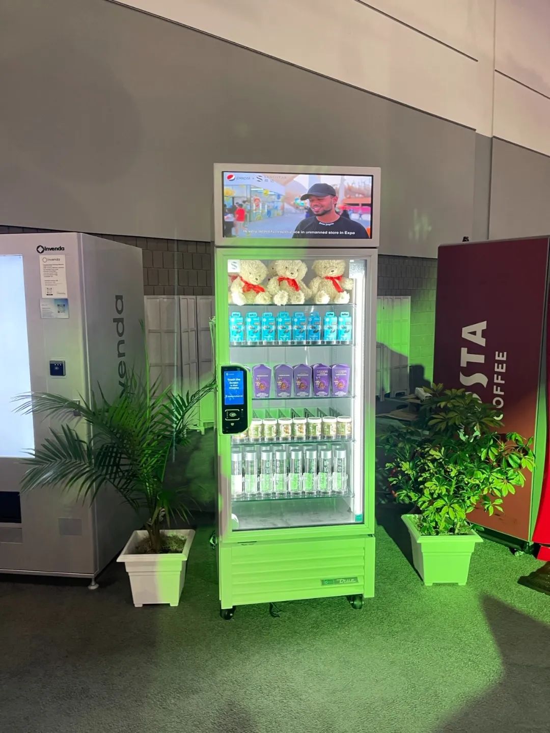 NAMA展会 | SandStar视达携第六代智能售货机惊艳亮相