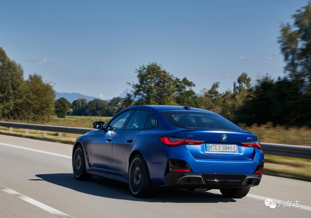 纯进口纯电轿跑宝马i4,新款宝马i4上市