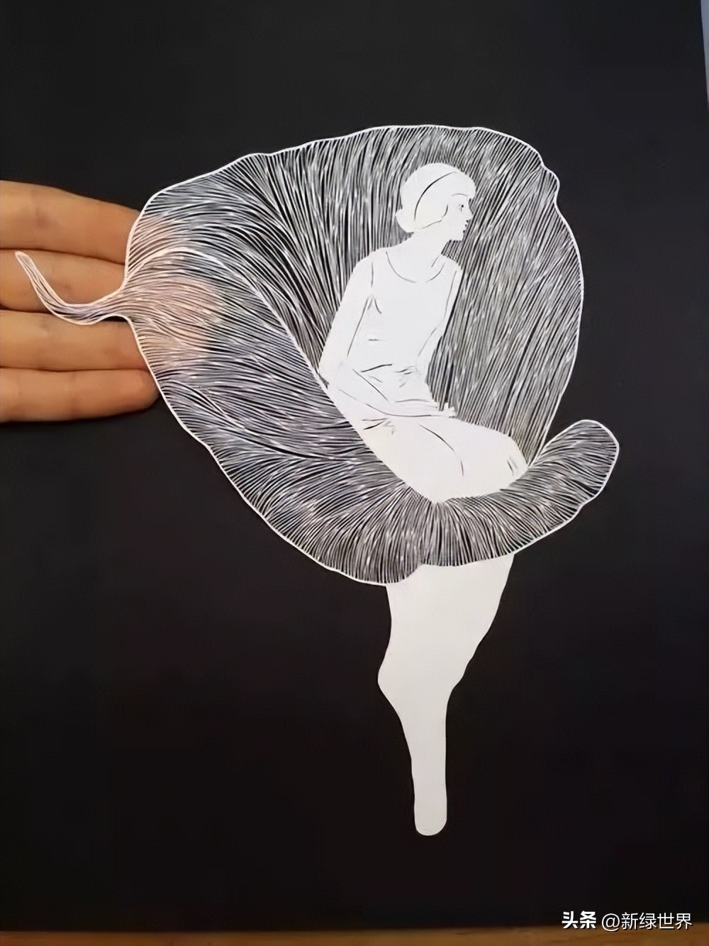 一组纸艺作品,令人惊艳的纸艺作品