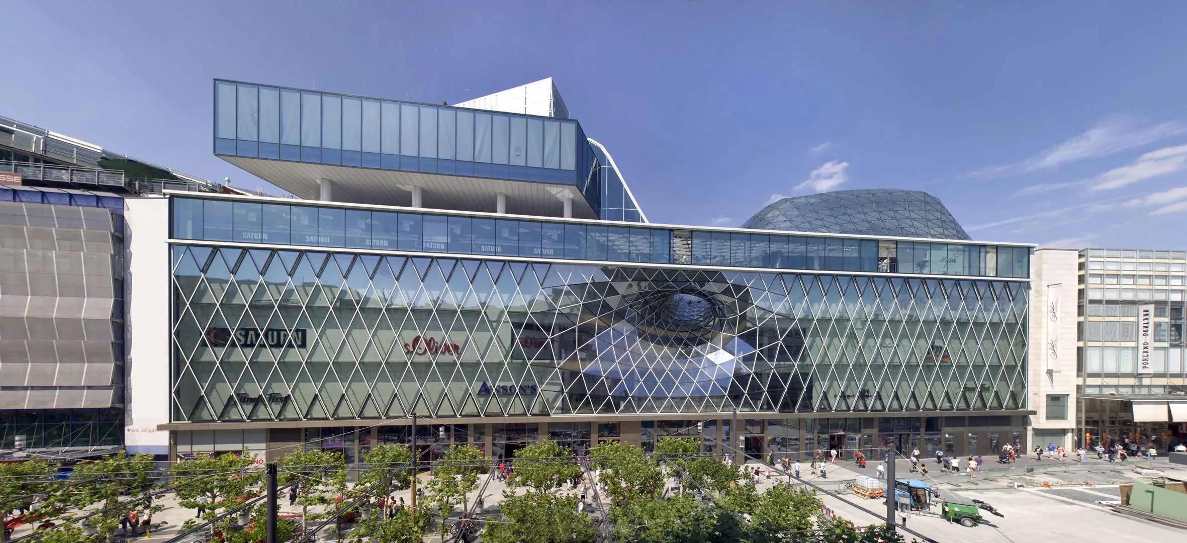 MyZeil购物中心（德国法兰克福）——商业空间欣赏系列