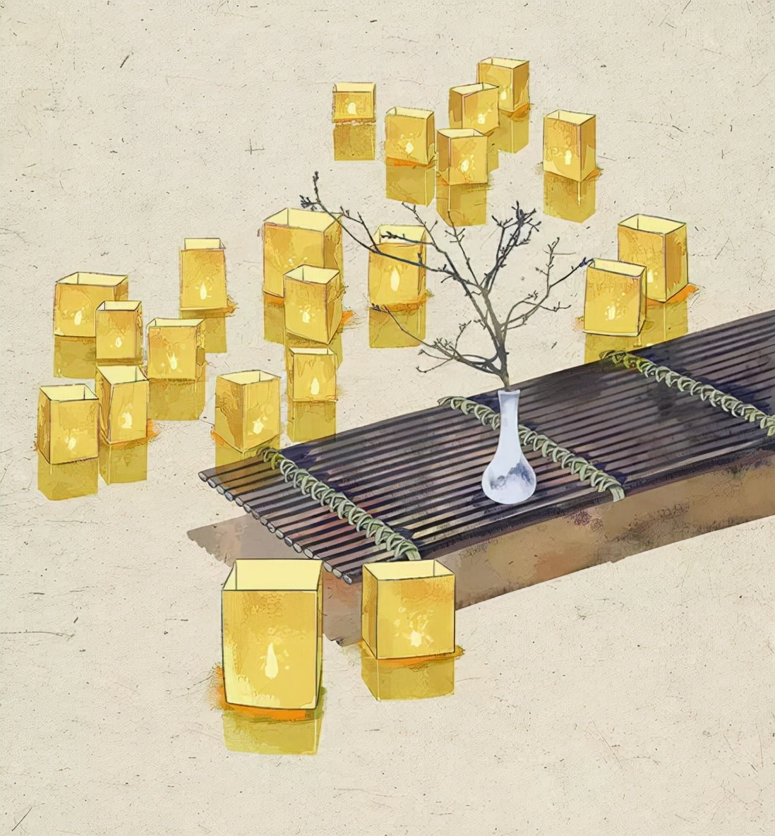 最美二十四节气诗词图,关于夏季节气的诗以及画