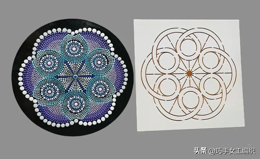 她用粗细不同的铅笔，棉签，牙签，筷子…竟把家里的旧物翻了个新