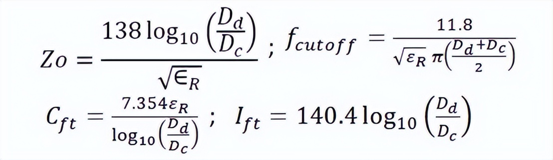 网络分析仪测同轴电缆阻抗,同轴电缆计算自感