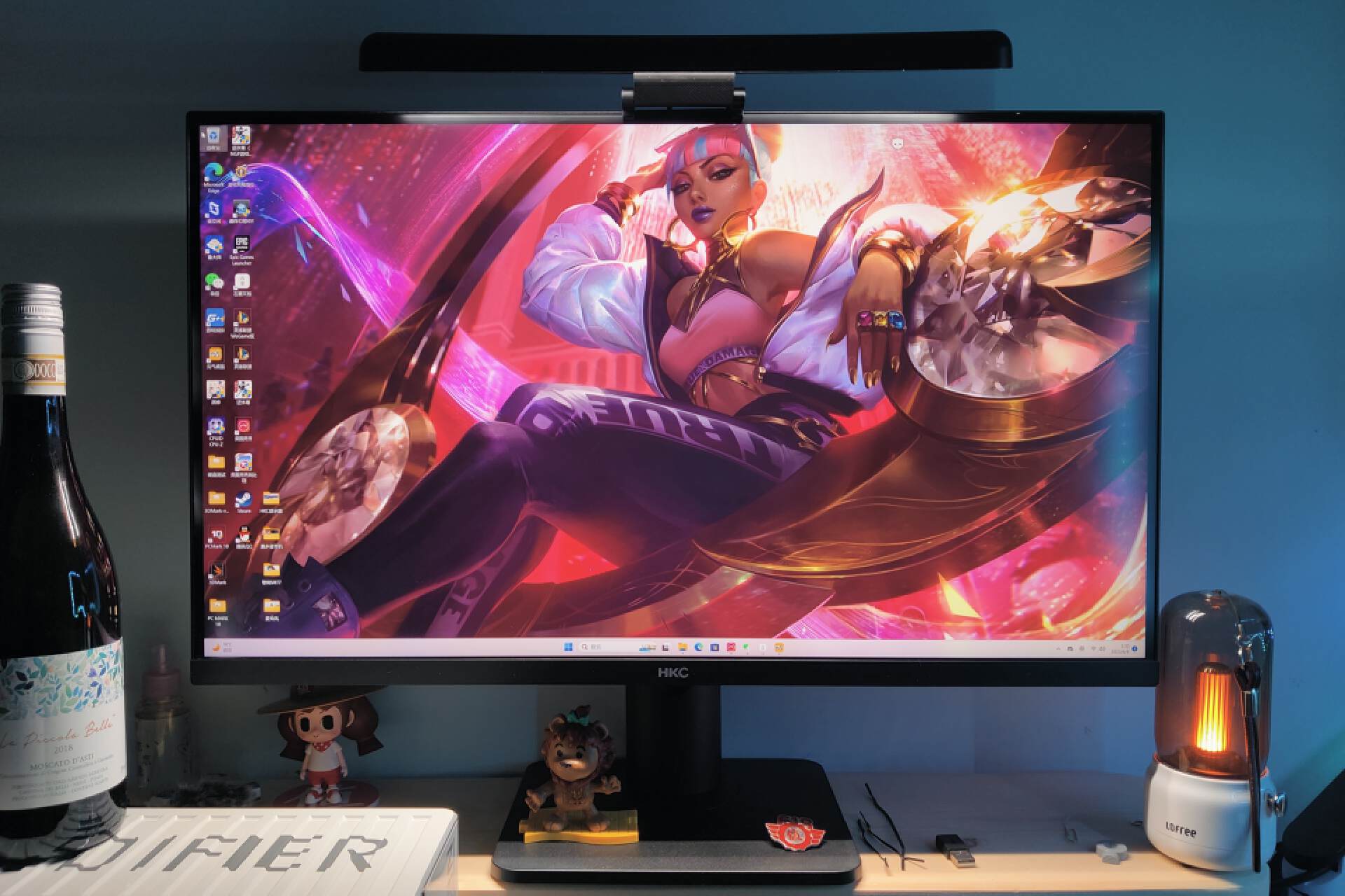 hkc2k曲面显示器评测,hkc24寸曲面144hz显示器推荐