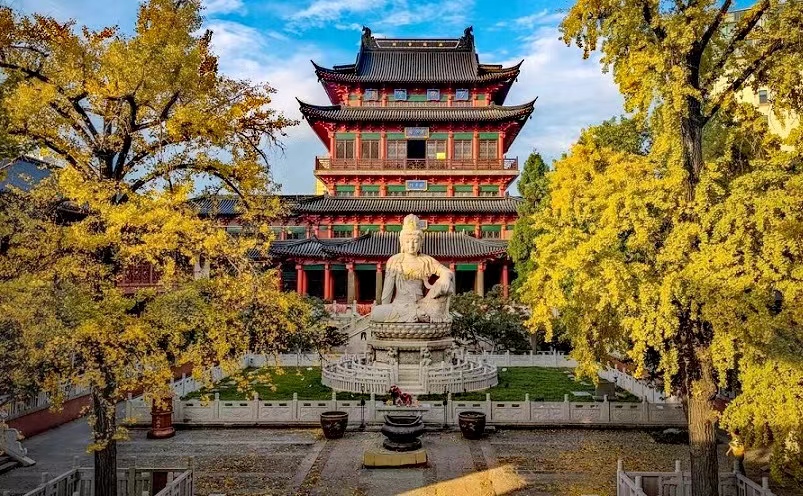 南京十大古寺分布区,南京十大寺庙哪一座离火车站最近