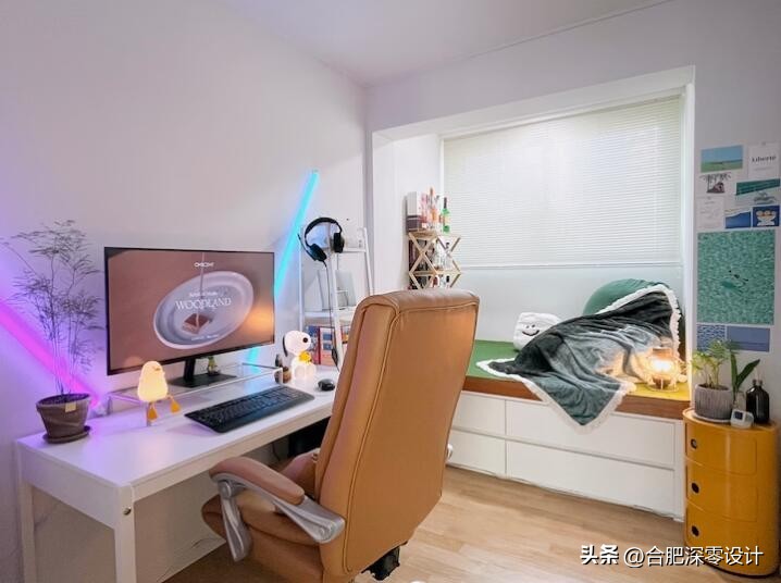 中韩夫妻住108㎡，室内虽是简装但清爽舒适，进门就感受到了幸福