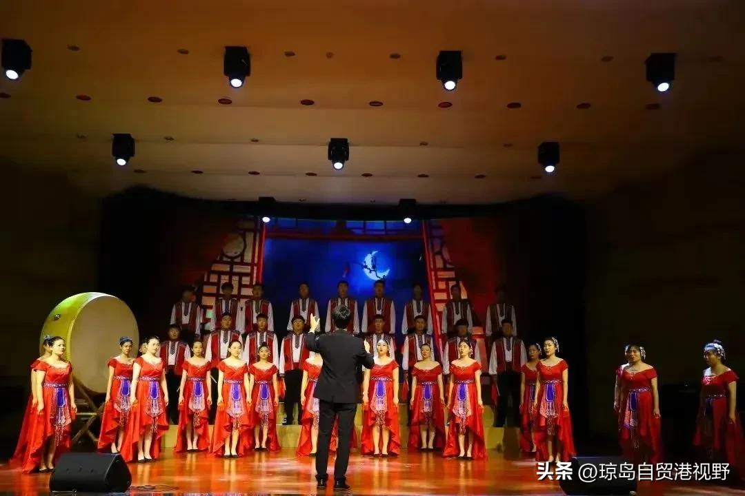 南海音乐学院合唱团汇报演出,海经院南海音乐学院合唱团