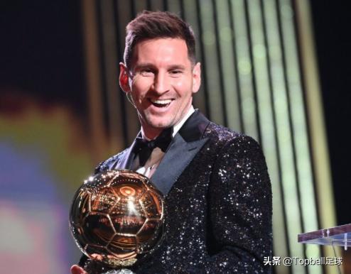 梅西的金球奖价值多少,梅西第8次夺得金球奖神图