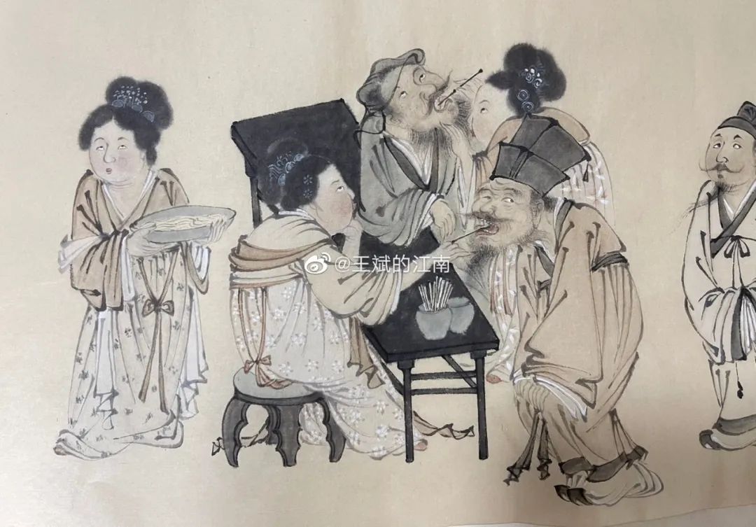 小伙笔下“不正经”的国画,惹万人爆笑!看完原谅我“想歪了”