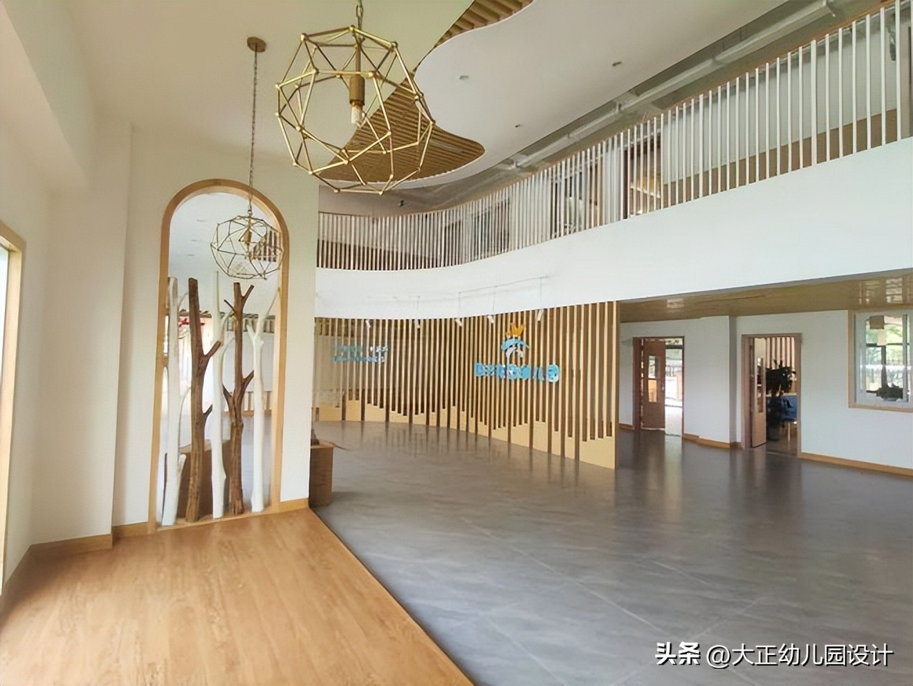 幼儿园大厅设计亮点展示,有意义的幼儿园大厅设计