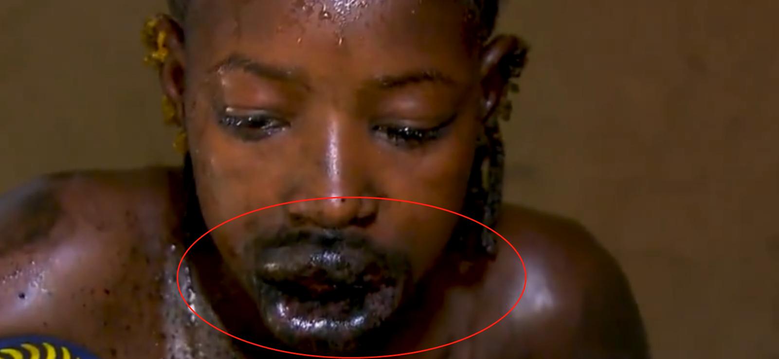 “黑肠嘴”?非洲富拉尼族,女性嘴唇“厚、黑、大”被认为是漂亮