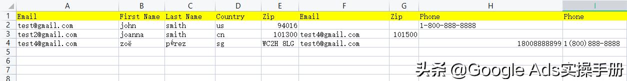 「干货分享」客户匹配功能的客户数据文件格式