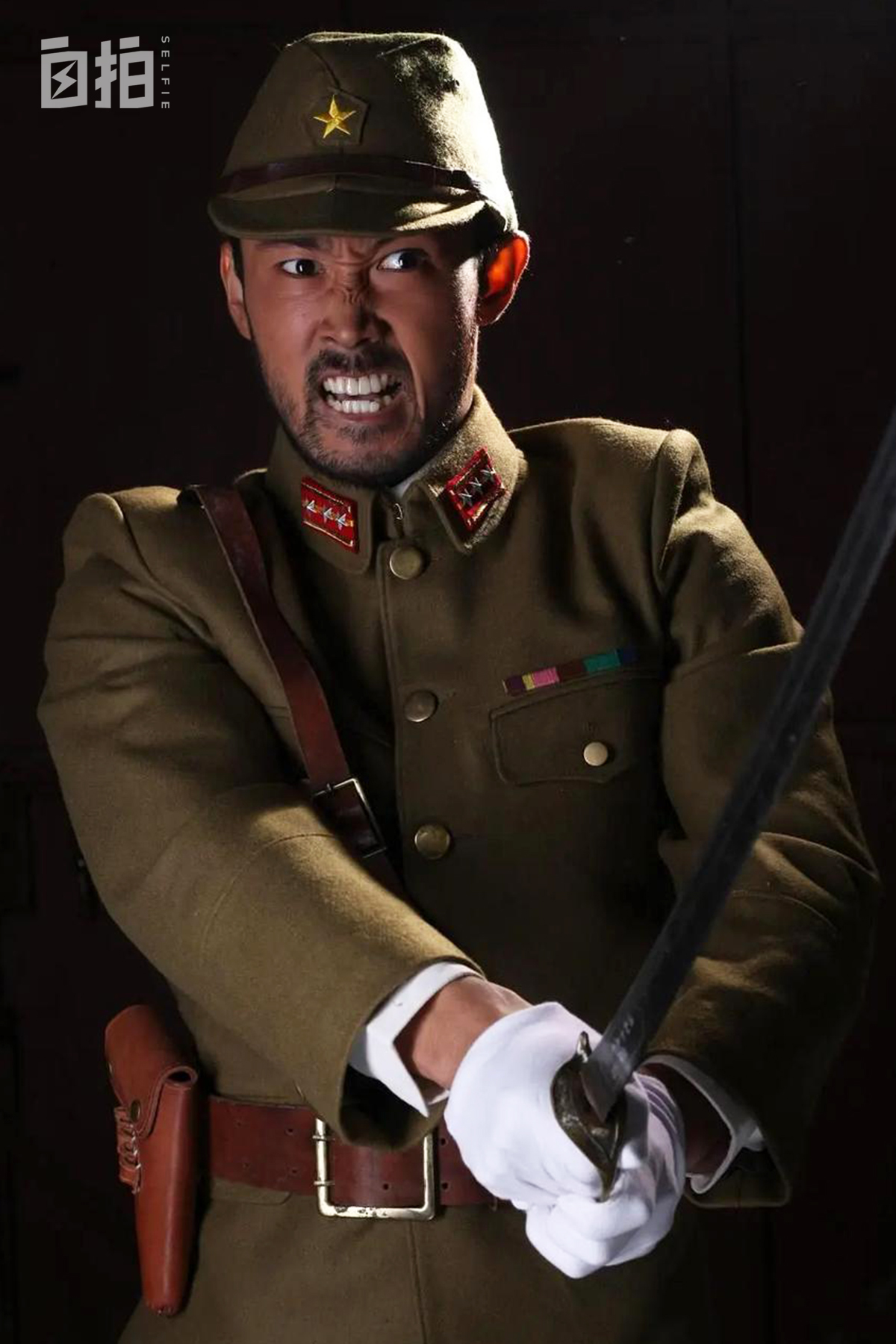 我是日本人,痴迷武术来到中国,却一直演鬼子,希望能演更多角色