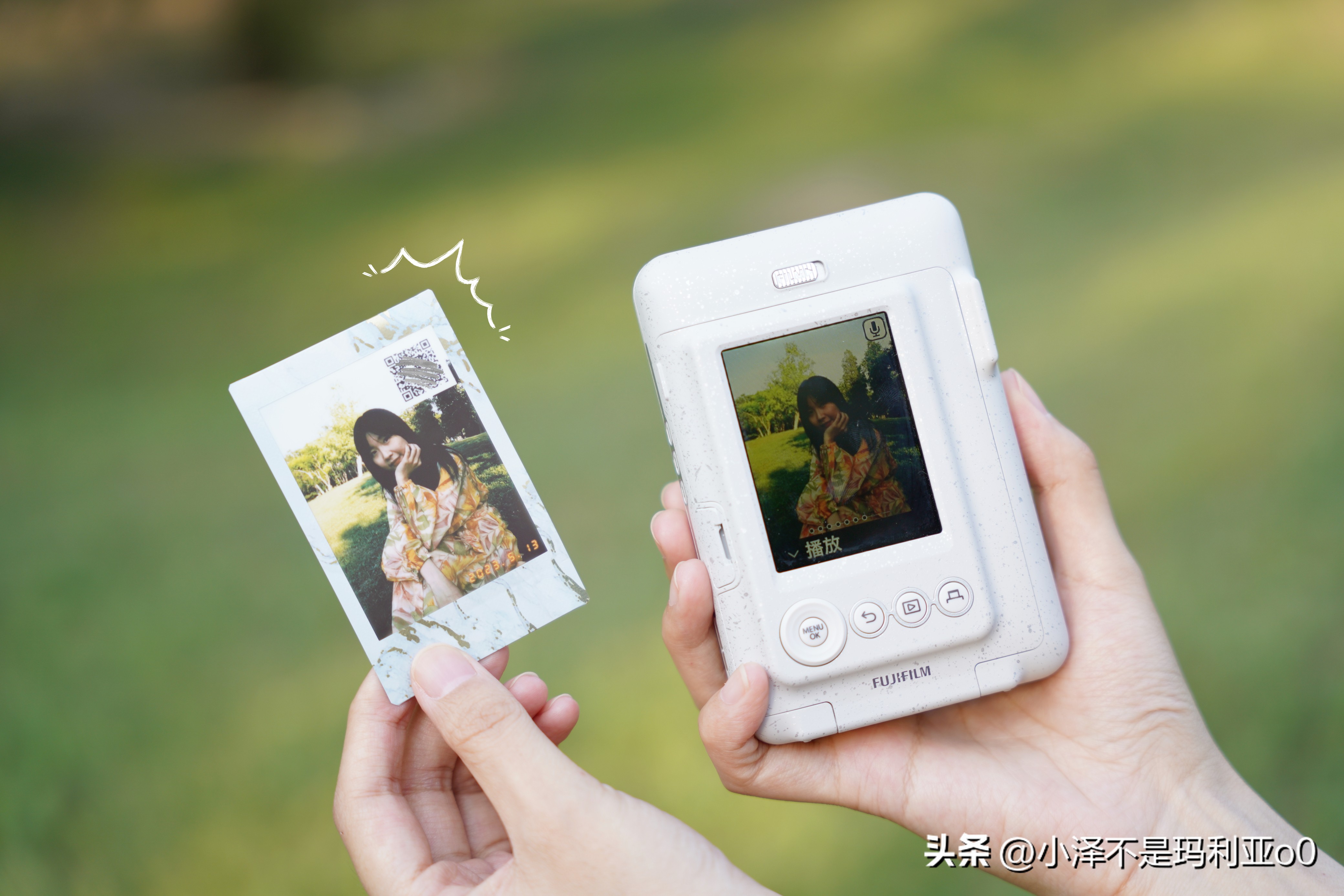 自己舍不得买，但男朋友送会笑醒！520收到拍立得礼盒简直泰裤辣