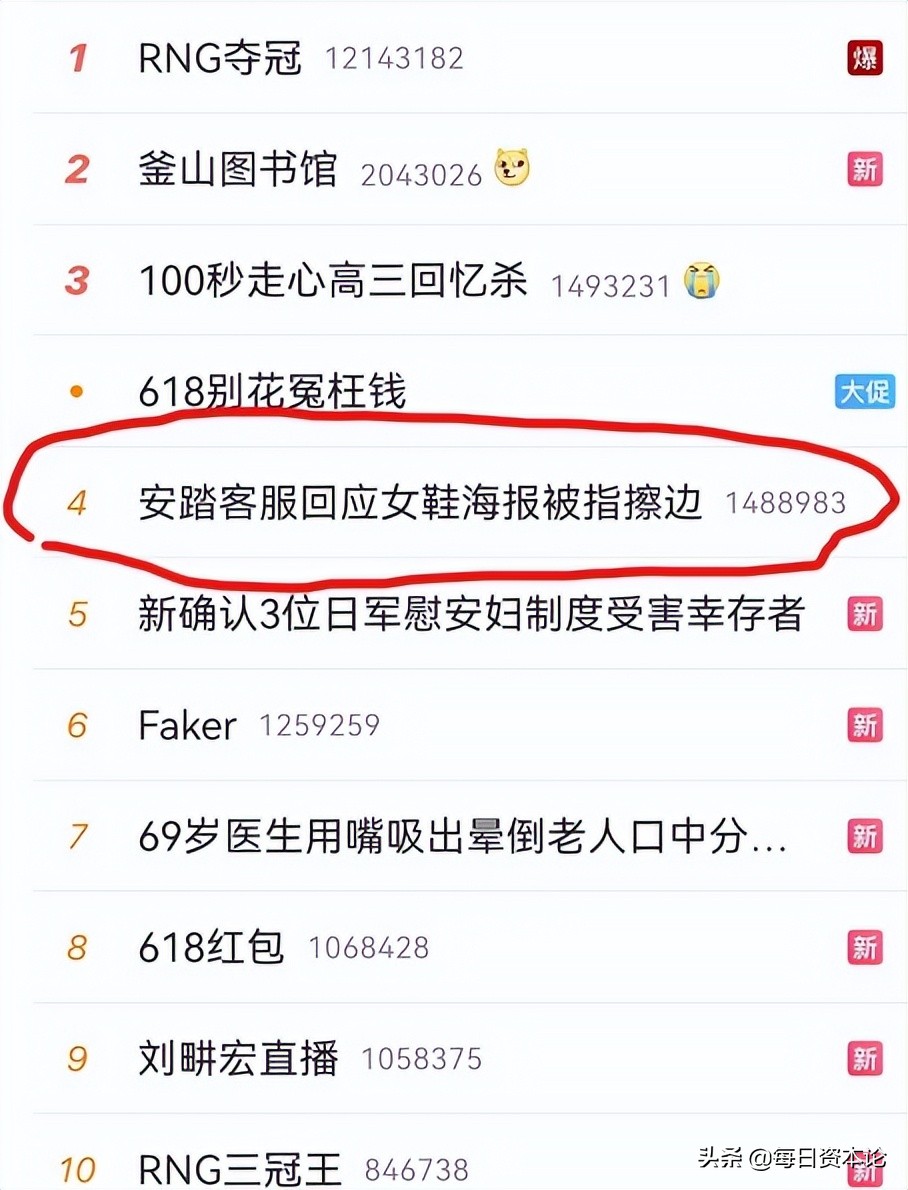 安踏女鞋海报被指有擦边嫌疑,安踏女鞋被指擦边嫌疑