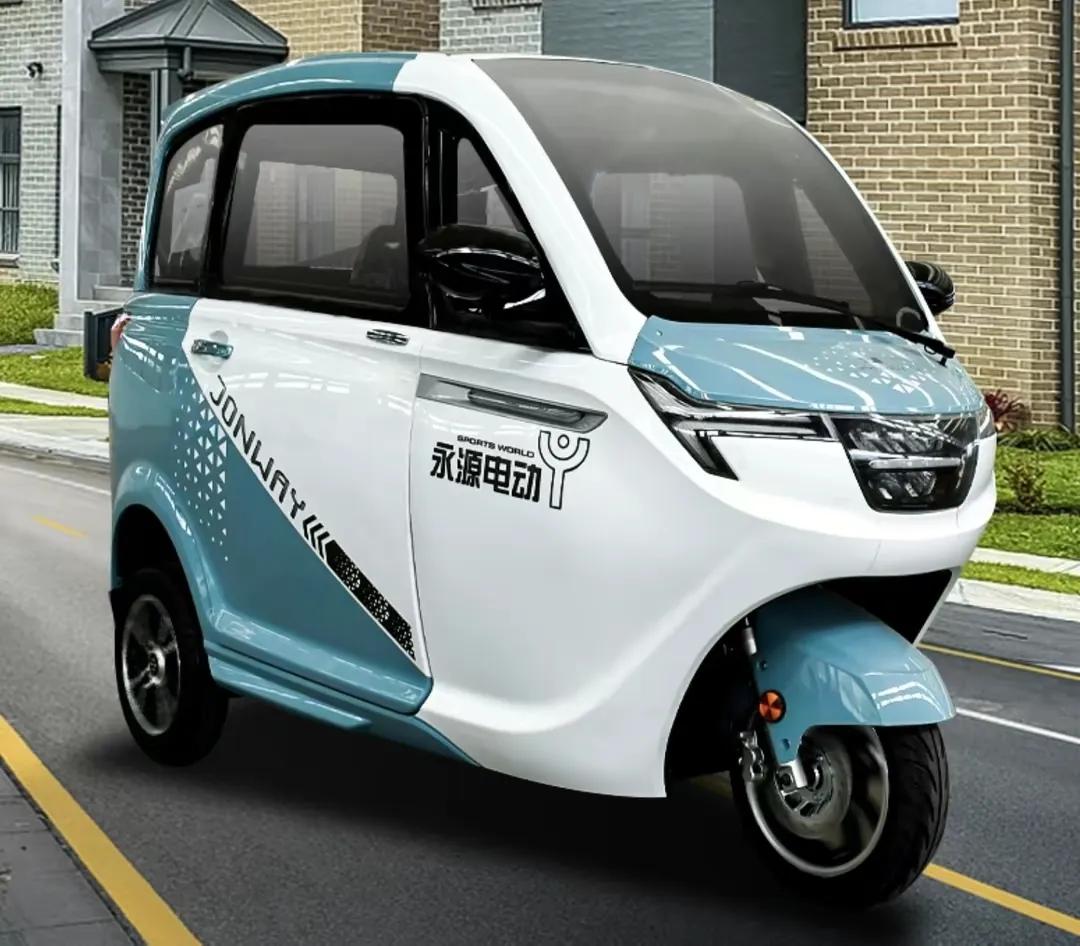永源最新款电动三轮车,永源电动全封闭三轮车尺寸