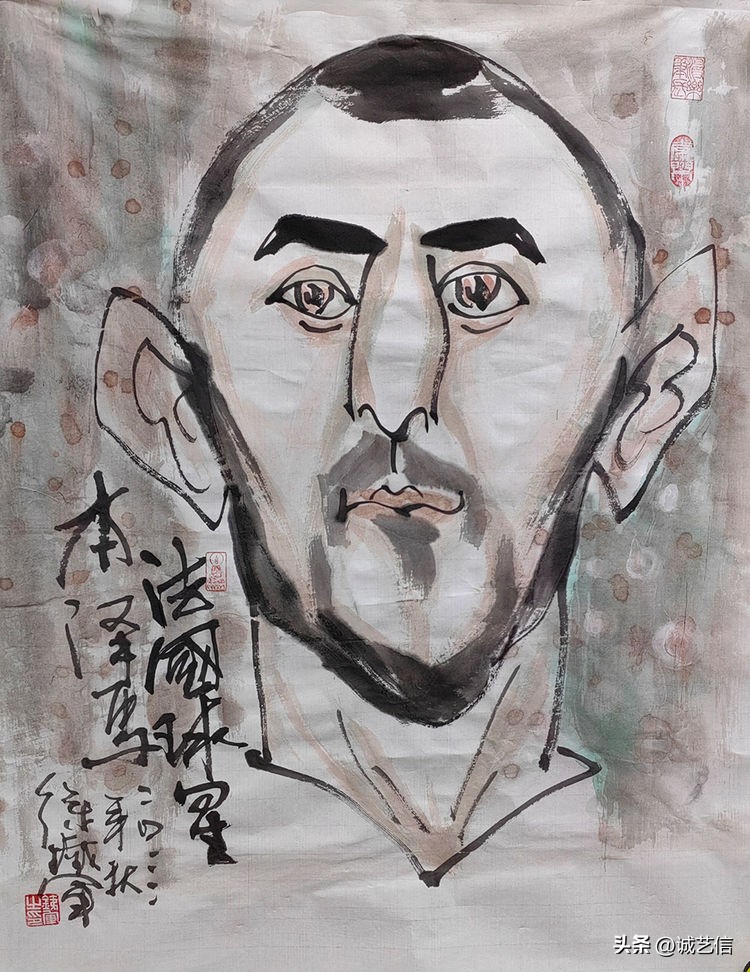 圆梦金球,本泽马漫画