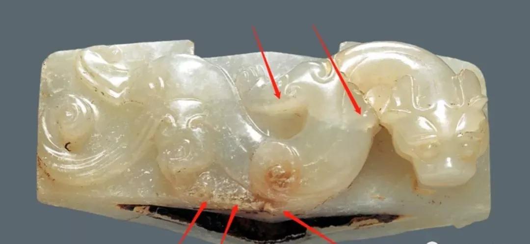 高古玉的冰裂怎么消除,高古玉冰裂掉一块算瑕疵吗