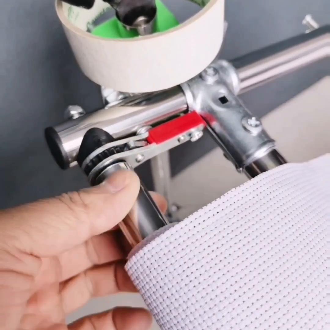 十字绣绷子安装教程,十字绣专用绣架方管