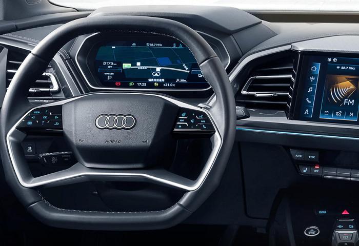 奥迪q4e-tron2024款与2023款区别,2022款奥迪q4sportback40e-tron