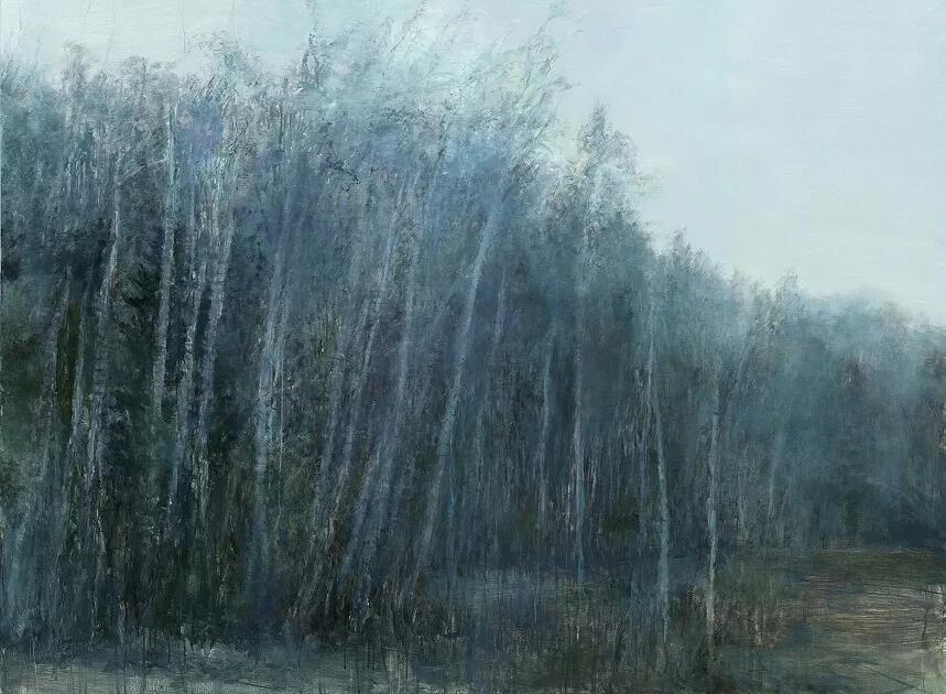 何多苓俄罗斯写生油画,何多苓油画2007