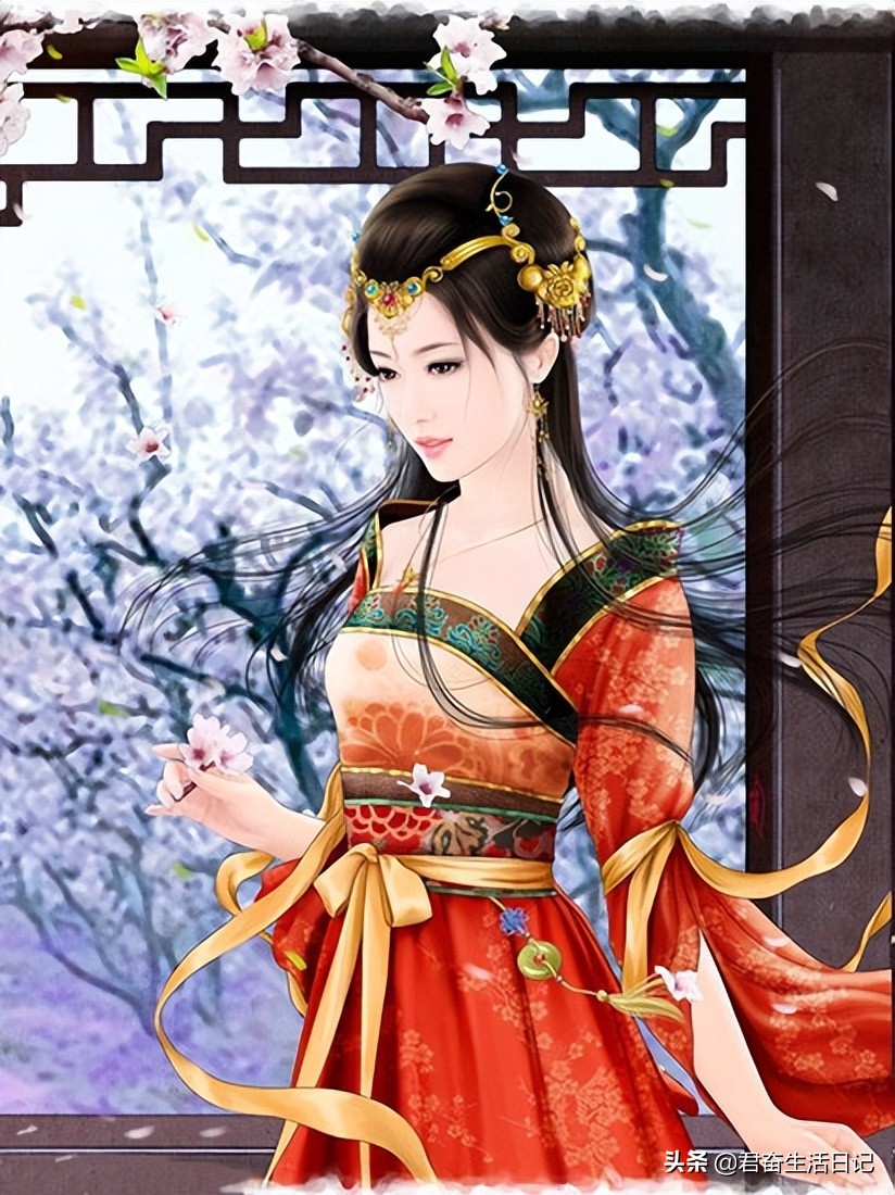 中国最美古风女人图片,最美中国风女人画