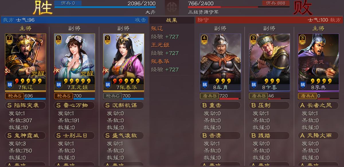 曹操张辽王元姬爆头骑最强阵容,三国志战略版张辽爆头骑阵容相克