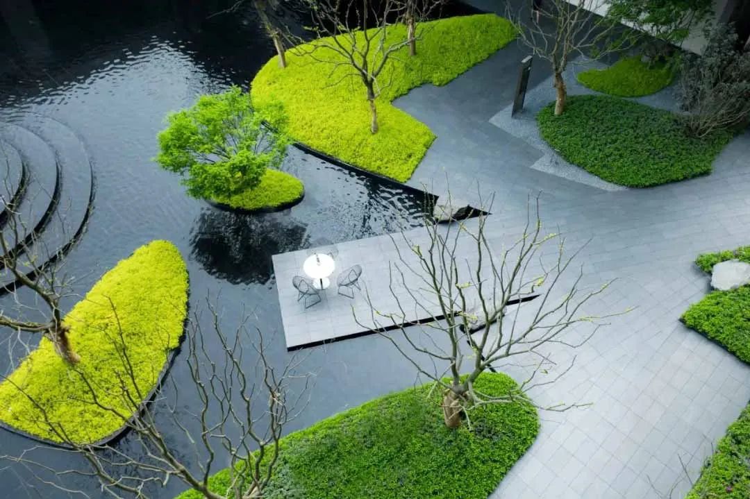 第四代住宅庭院景观,第四代住宅景观细节