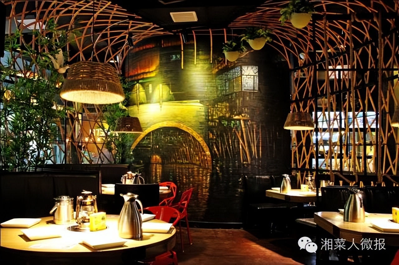 湘西部落餐厅,湘西部落餐饮环境图