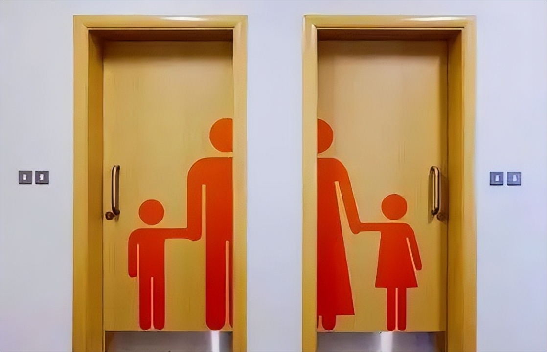 厕所设计标志理念介绍,厕所标识创意设计