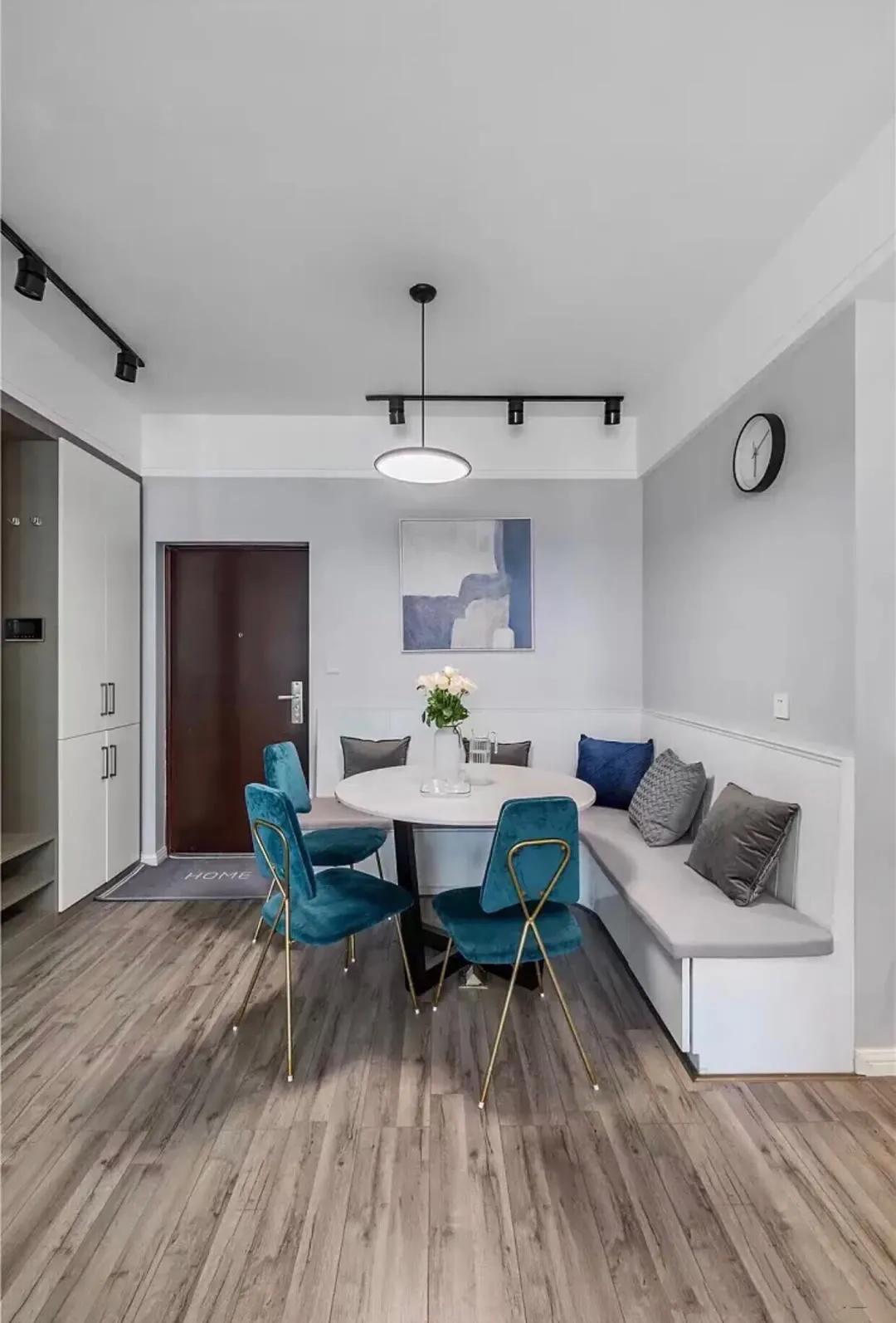 小户型餐厅卡座设计30款,小户型3平米卡座餐厅