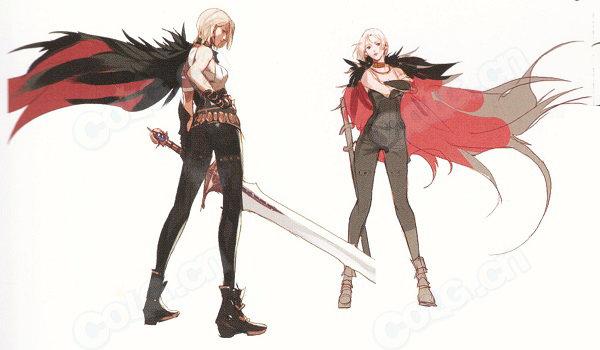 DNF：飒爽英姿，女鬼剑隐藏画稿鉴赏