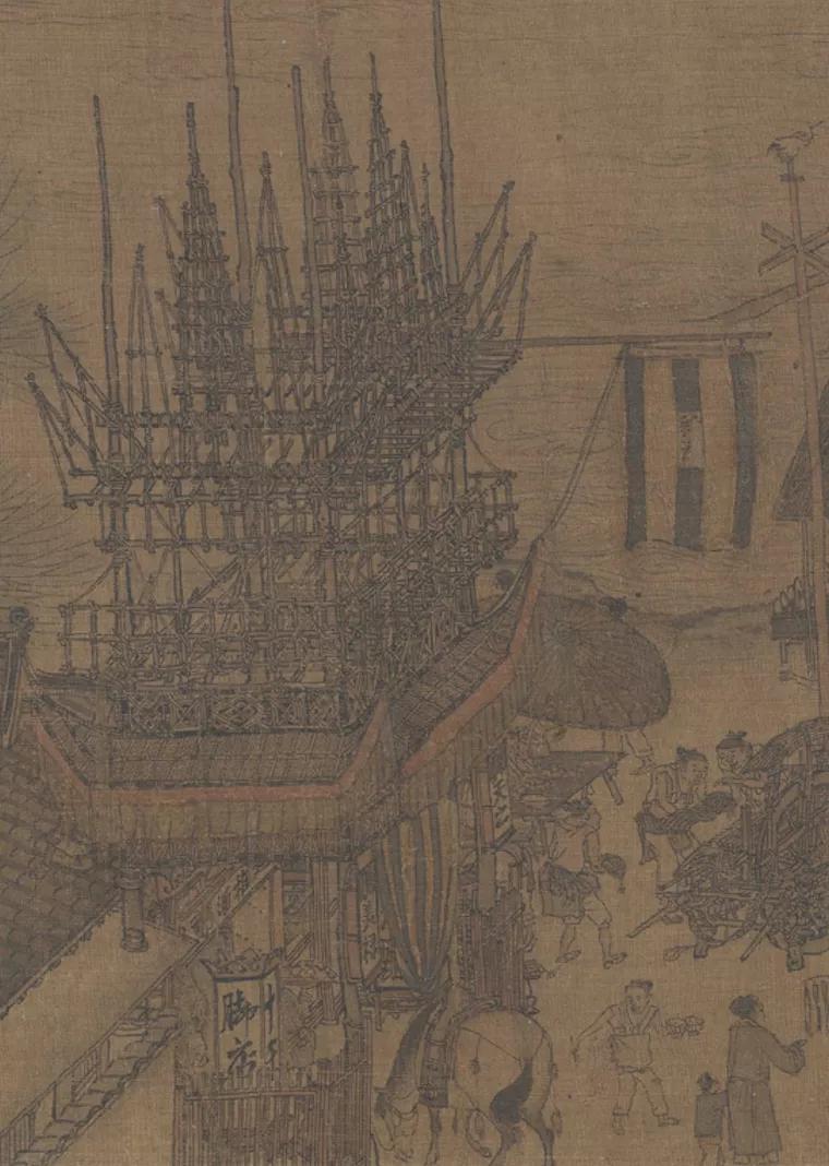 清明上河图细节图详解,清明上河图有趣细节