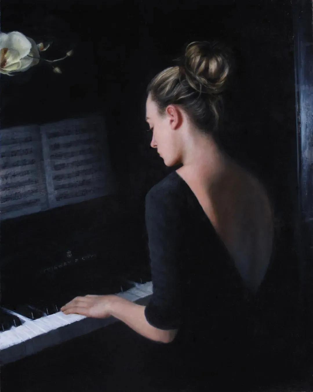 油画家为什么喜欢画骨感的,油画人物为什么画不出真实感