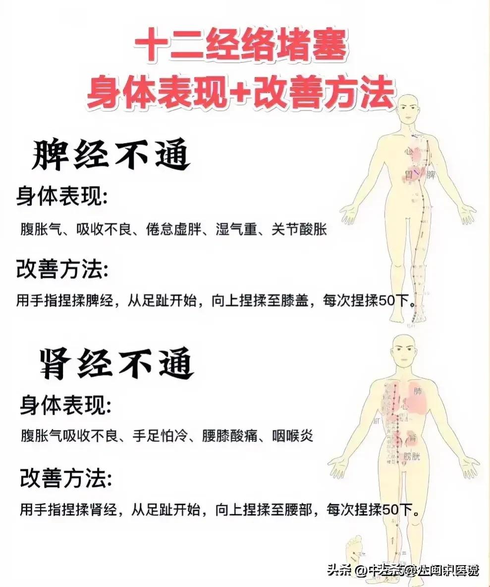 经络不通百病生的原因,经络不通易生病的症状