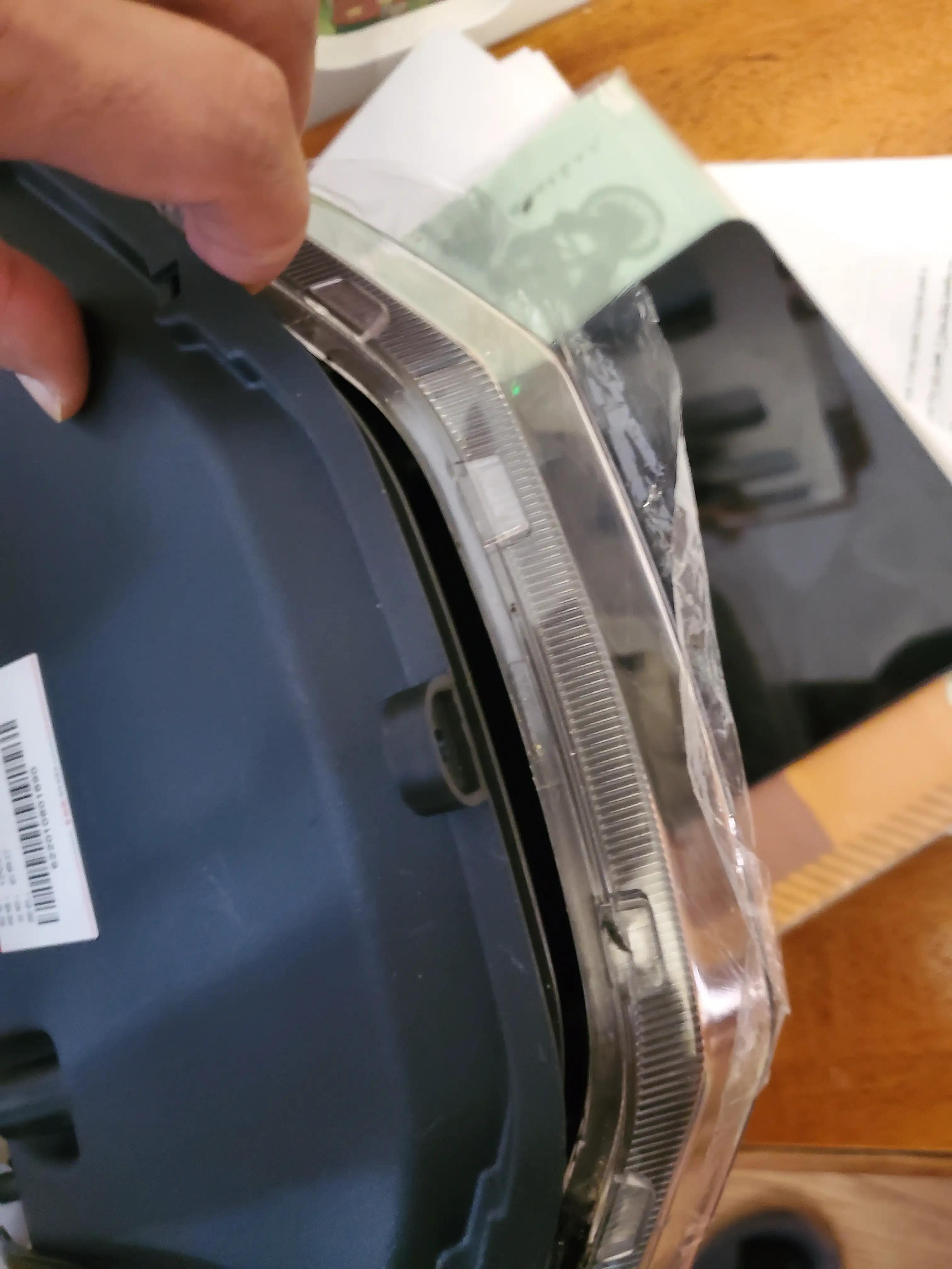 台铃x3eb更换小糸led透镜拆车大灯（具体步骤）