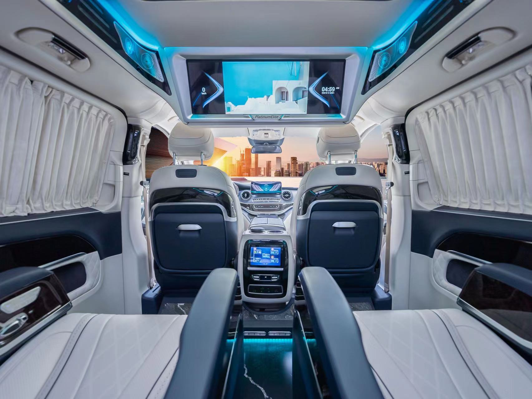 奔驰v260l5.37米和5400区别,奔驰v260l加长版2020款带隔断价格