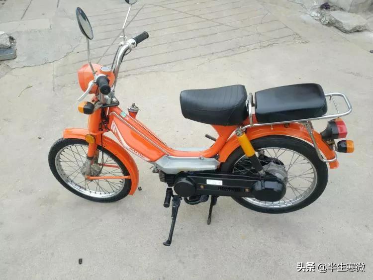 90年代的嘉陵50cc摩托车,嘉陵50二冲程摩托车