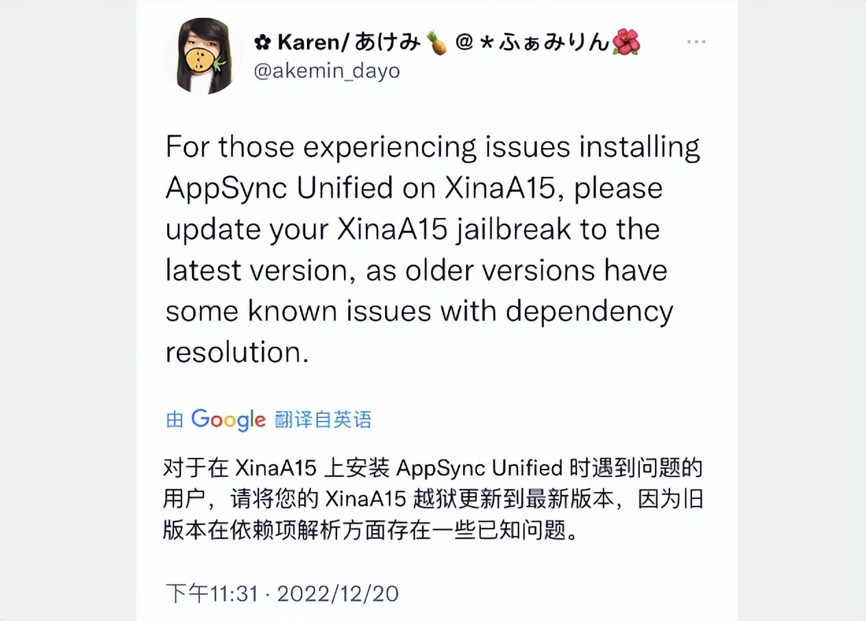 iOS16.2AppSync插件更新,可以任意安装IPA