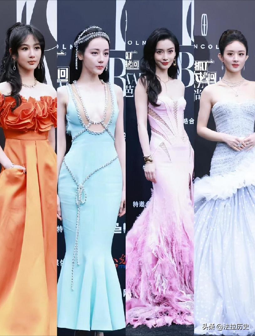 “半露酥胸”却还要捂着，脸皮薄到不自在，迪丽热巴遭网友群嘲