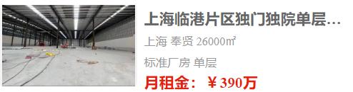 上海厂房出租信息2325期