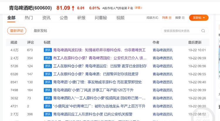 青岛啤酒真假暗记,青岛啤酒事件解说