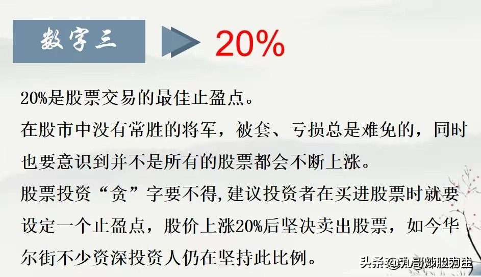 9位数字暗语大全,主力见顶出货暗语
