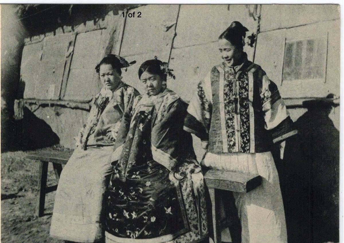 【晚清*楼青**旧影观】媚态百出，丰乳肥臀，尽显女子风情！