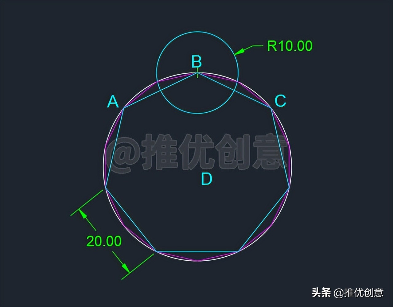 cad绘图标注初学入门教程,巧画图形