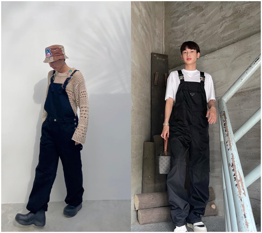 粉色系甜酷风穿搭男,粉色系极简穿搭男生