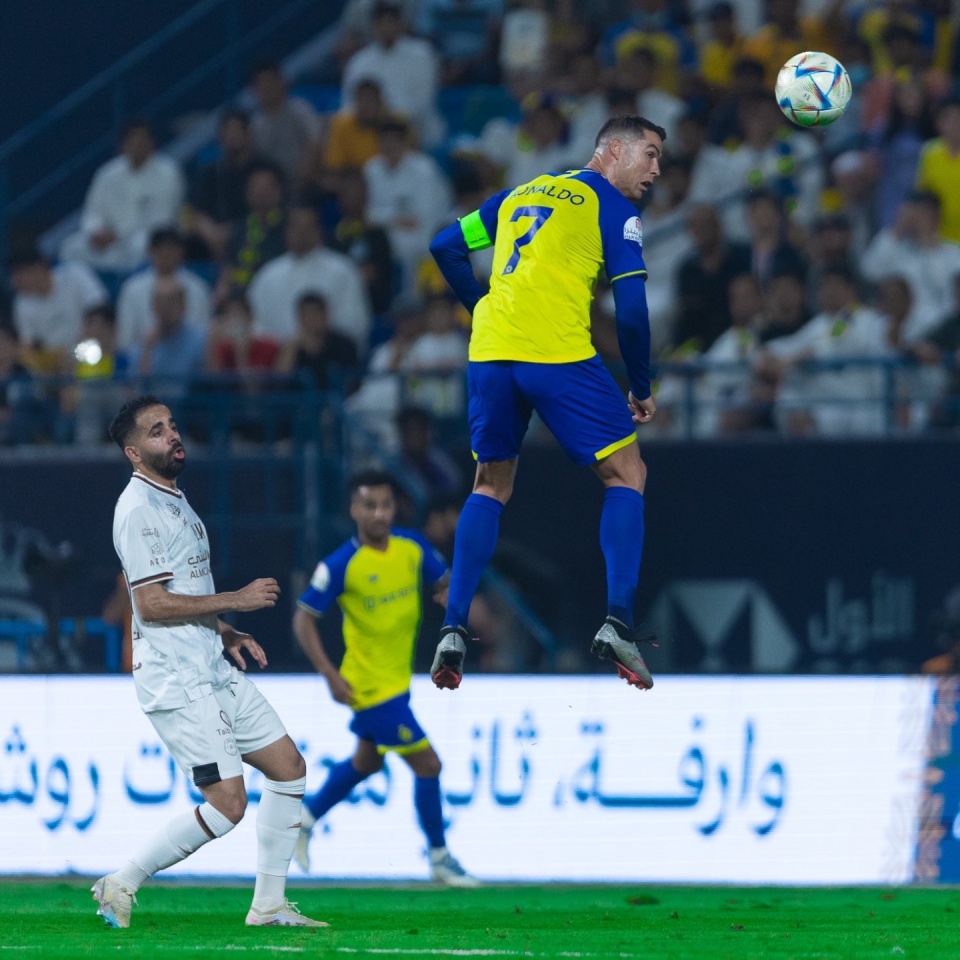 利雅得胜利23-24赛季c罗,利雅得胜利3-2逆转巴勒斯坦