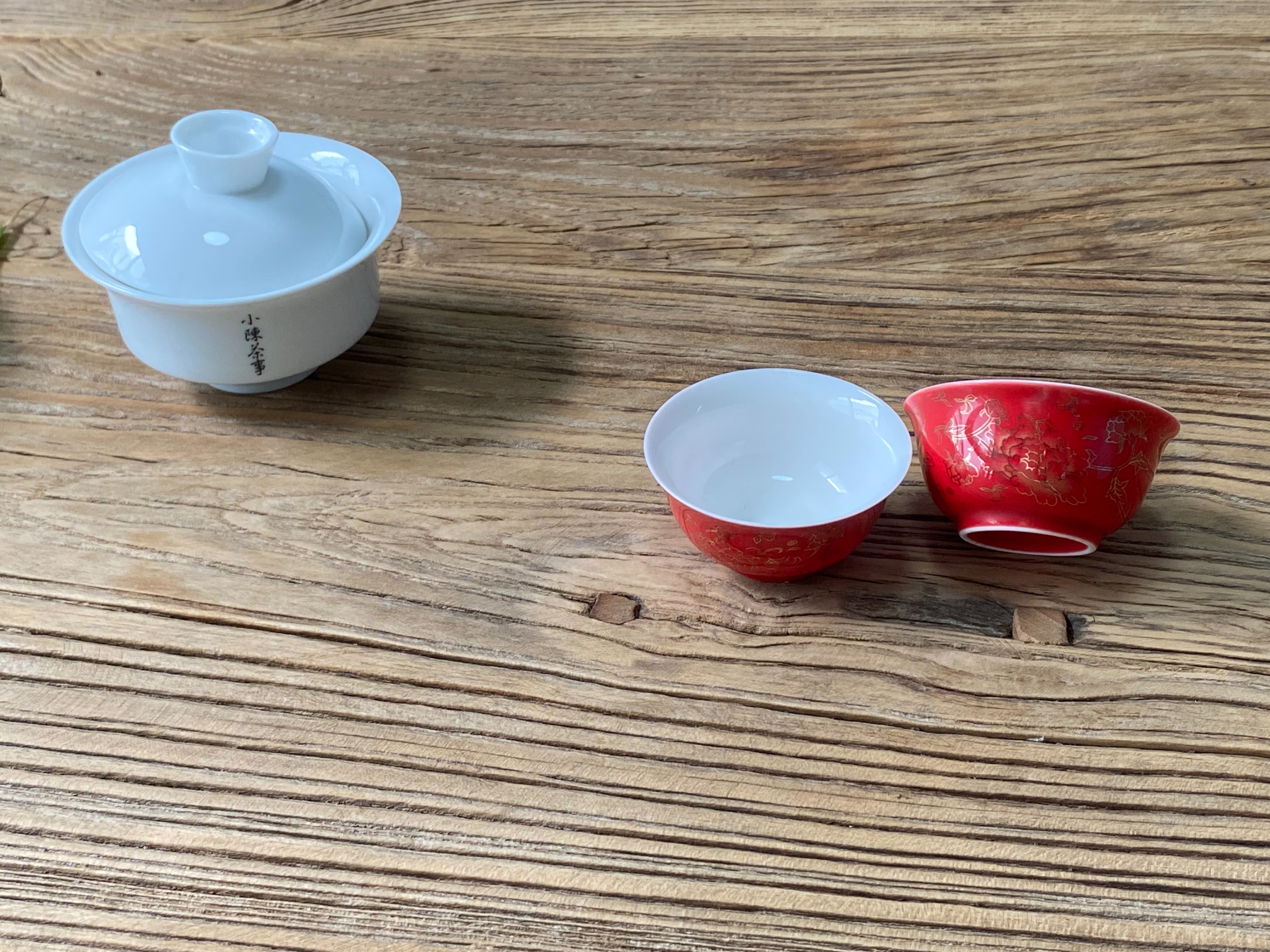 青花斗笠杯茶杯,茶碗斗笠杯