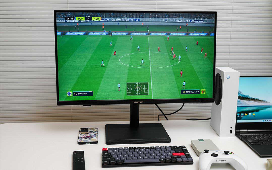 不仅是显示器，而且还是智慧屏！28寸4K元创师H28显示器使用体验